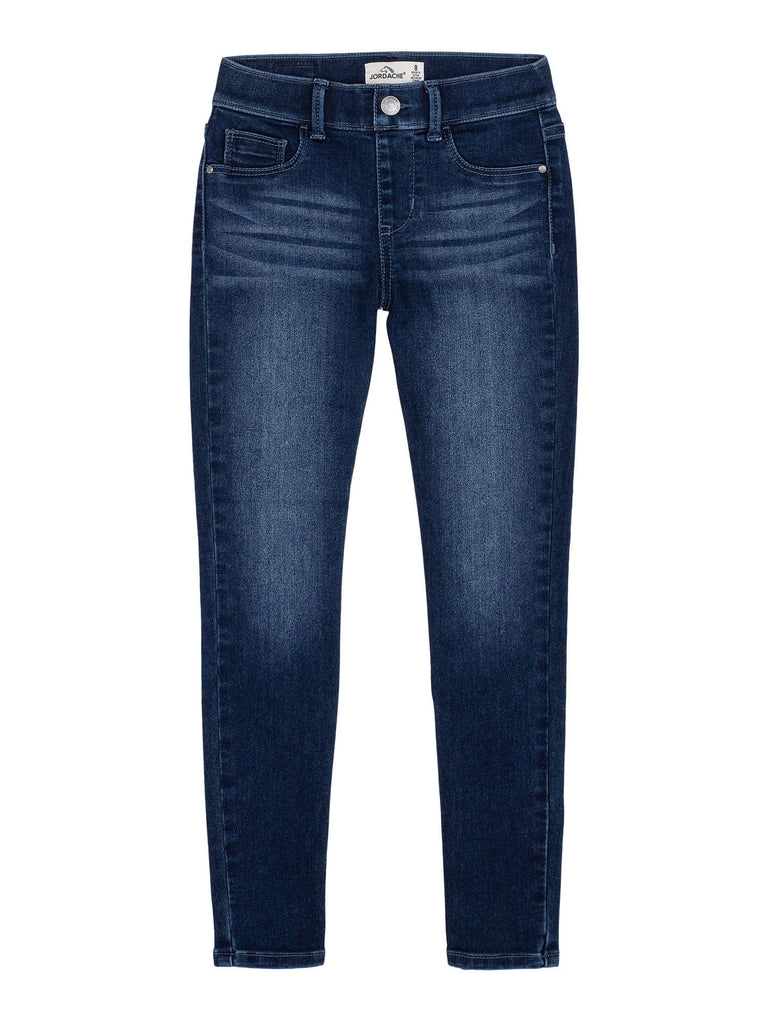 Jordache Girls Jeans Size 16 Blue Super Skinny Stretch Denim