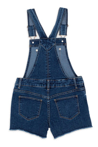 Girls Frayed Hem Shortall